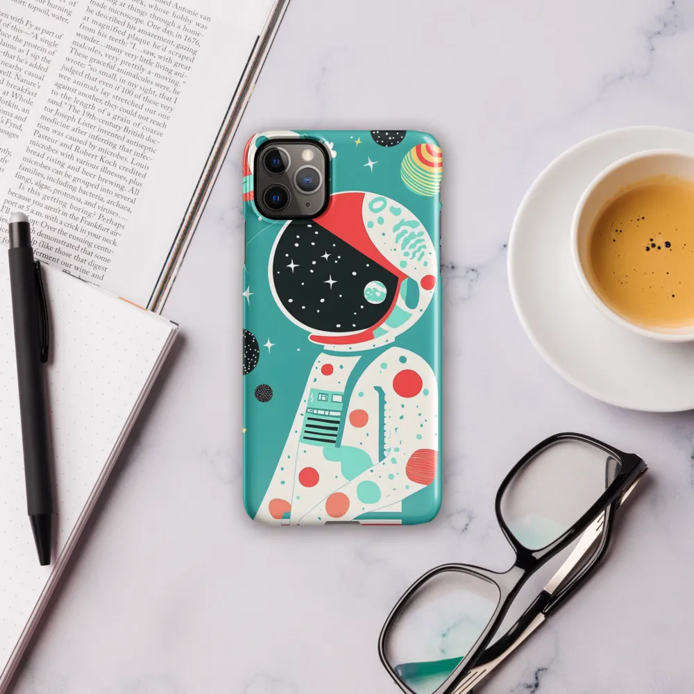 Cosmic Explorer: A Playful Journey Through Space | Phone Case |  11 Pro Max | Snap Case | Glossy