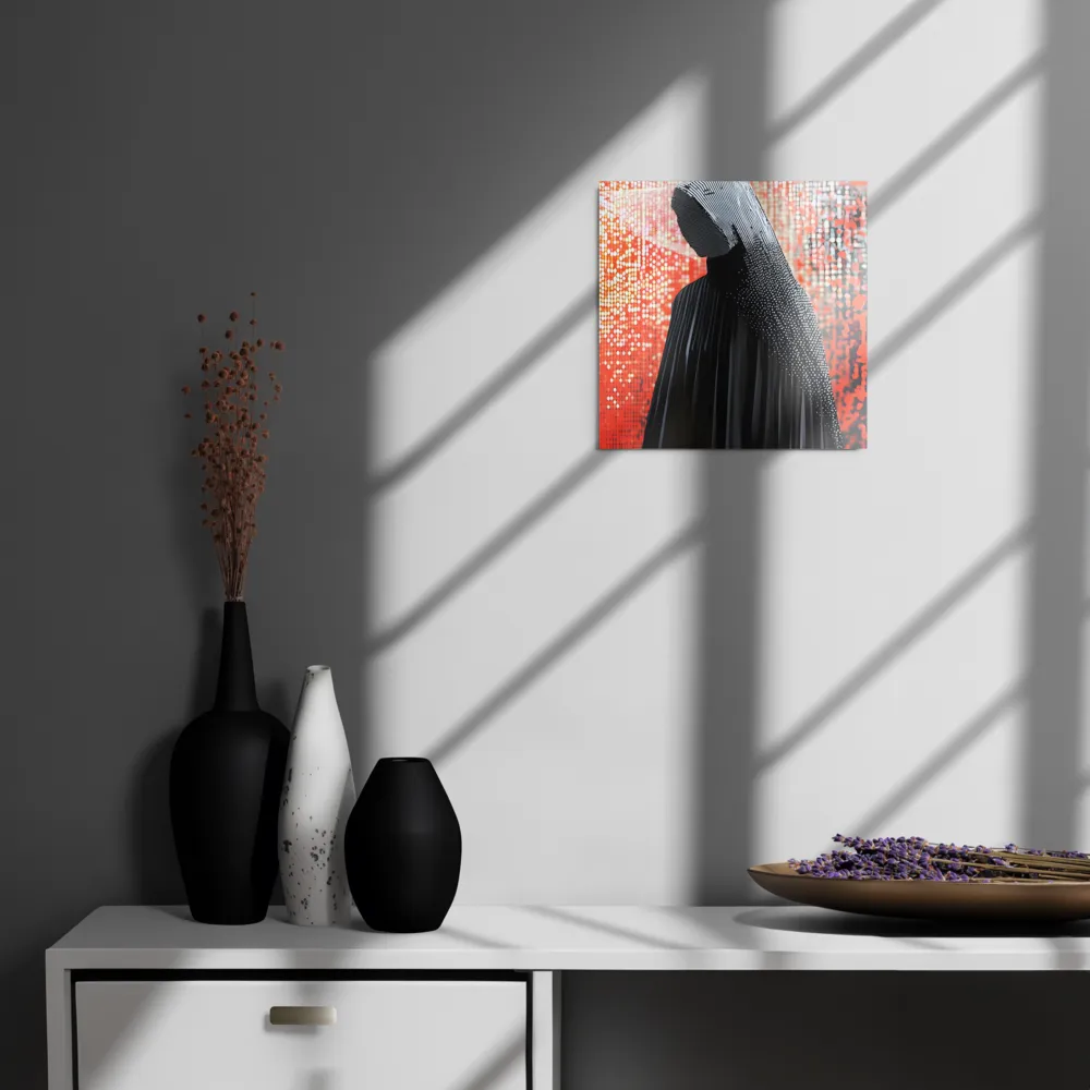 Veil of Modernity | Metal Print | 12″×12″
