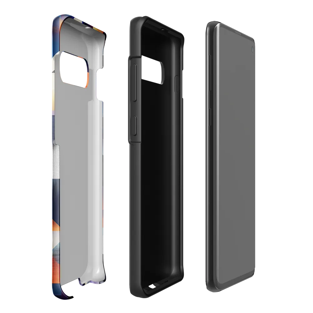 Geometric Symphony | Phone Case |  S10 Plus | Tough Case | Glossy