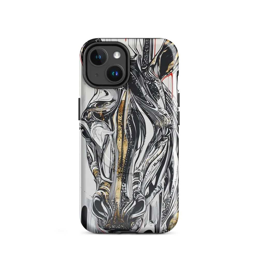 Ethereal Majesty: The Abstract Zebra