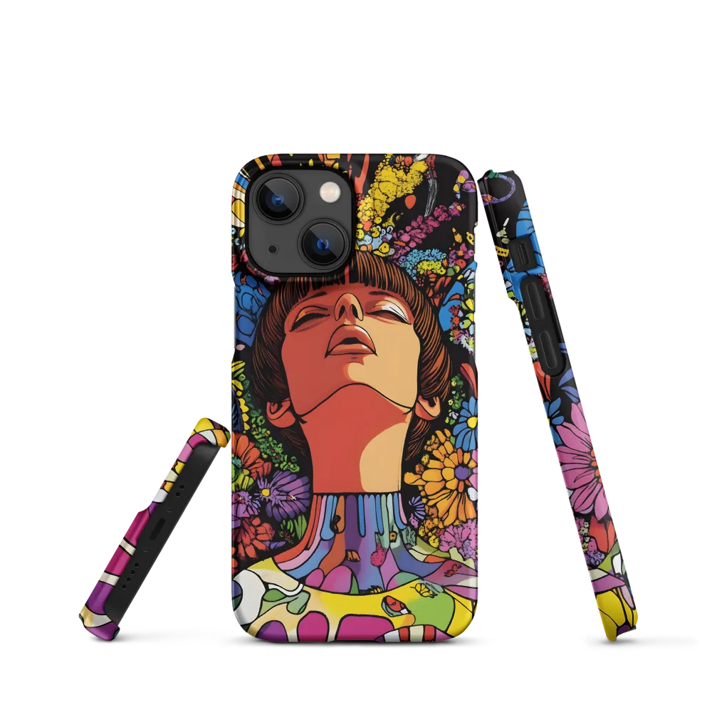 Vibrant Ecstasy: A Psychedelic Portrait