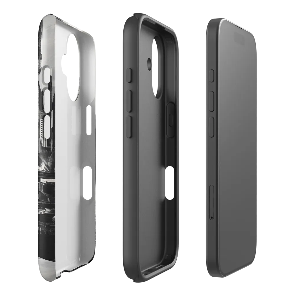 Echoes of a Futuristic City | Phone Case