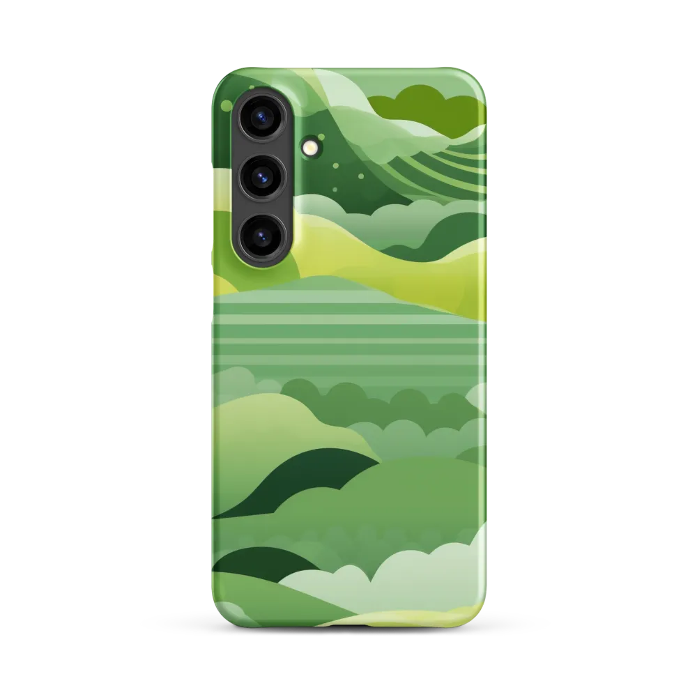 Tranquility in Green Waves