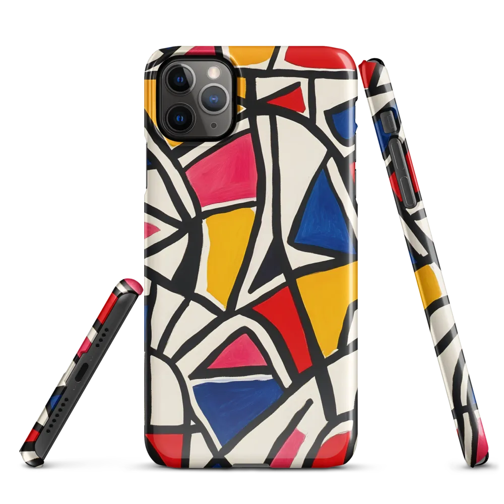 Vibrant Geometric Harmony | Phone Case |  11 Pro Max | Snap Case | Glossy