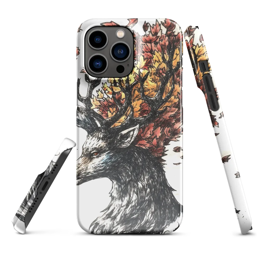 Stag of Autumn Leaves