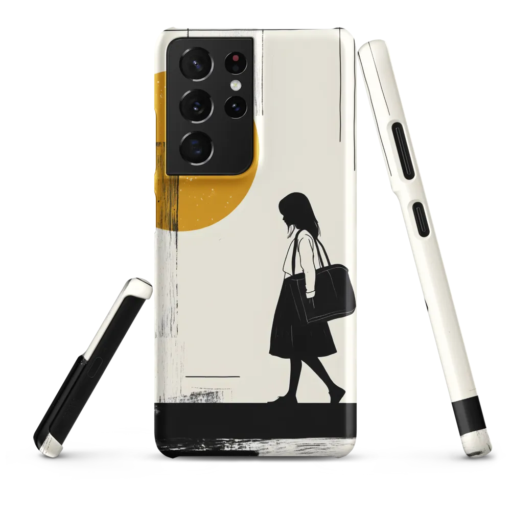 Silent Steps | Phone Case |  S21 Ultra | Snap Case | Matte