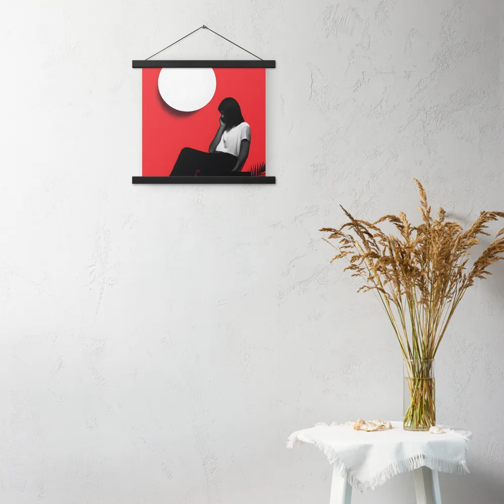 Contemplation in Red