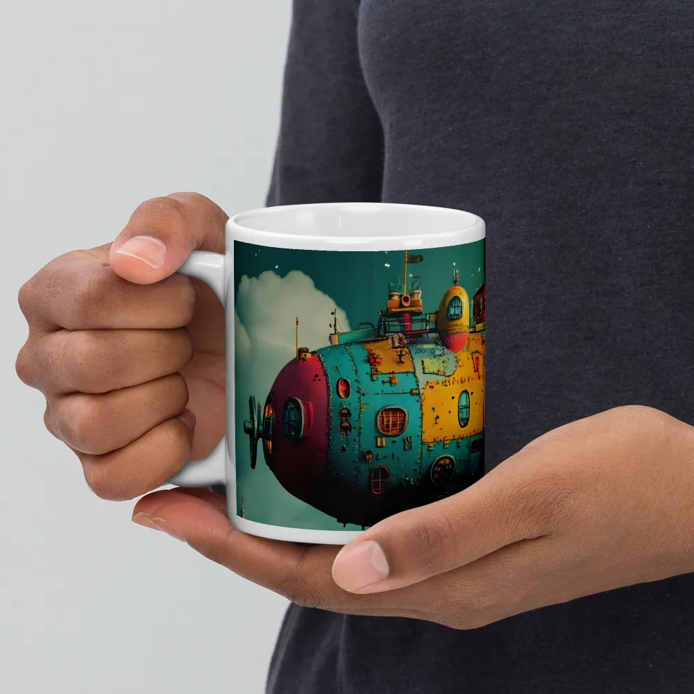 Submerged Dreams: A Whimsical Voyage | Mugs | Multiple Sizes & Colors