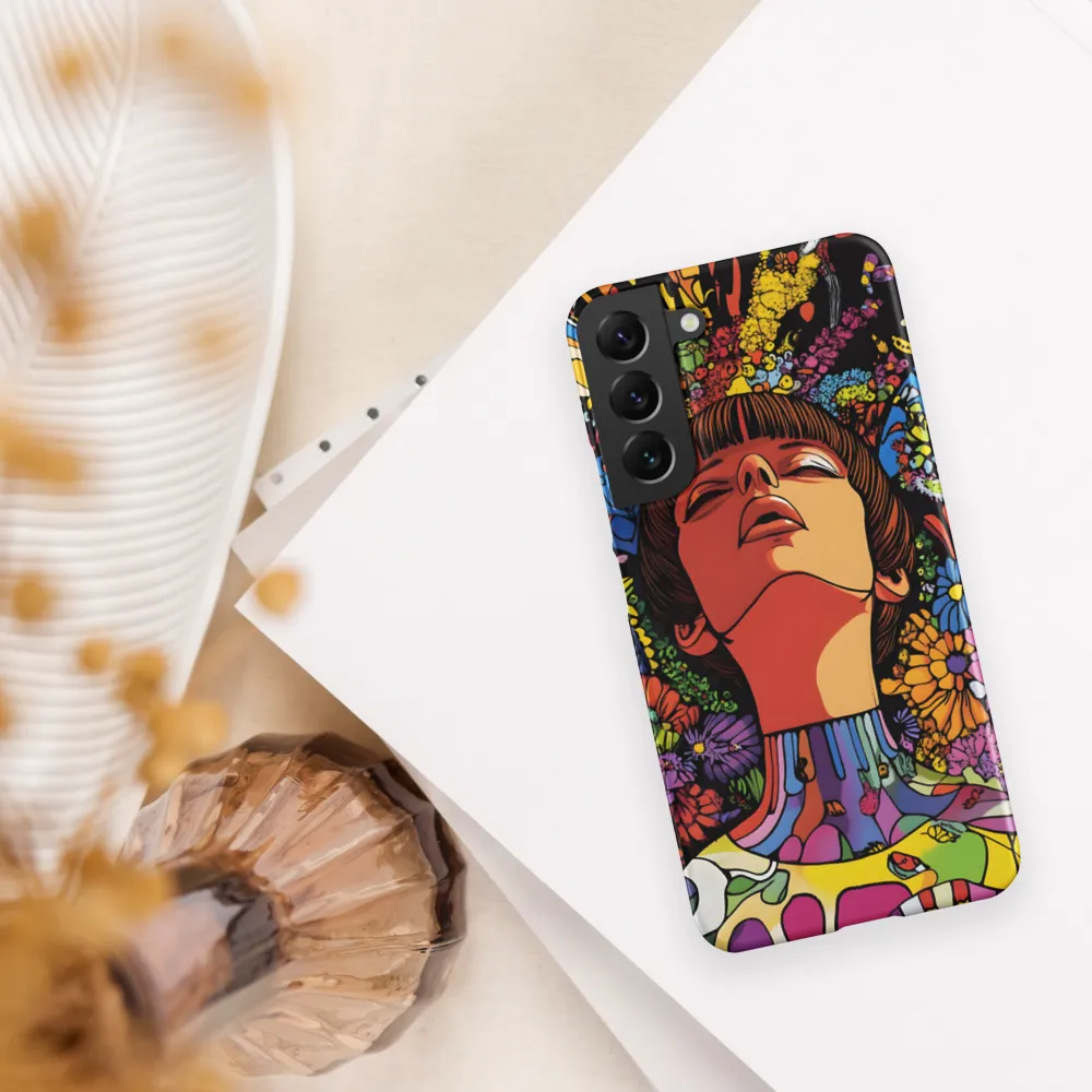 Vibrant Ecstasy: A Psychedelic Portrait