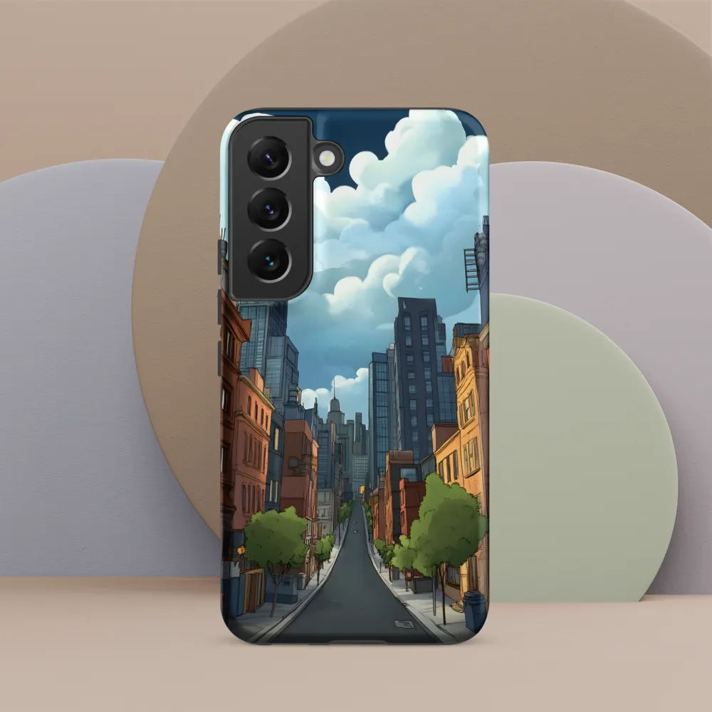 Urban Serenity: A Digital Cityscape