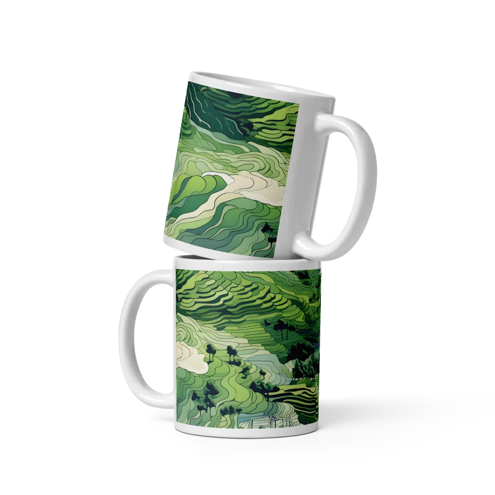 Harmony of the Lush Landscape | Mugs | Multiple Sizes & Colors