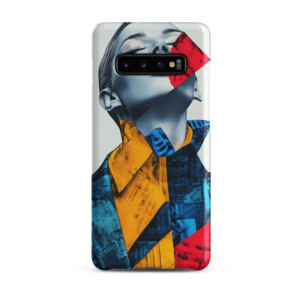 Fragmented Confidence: A Surreal Fashion Portrait