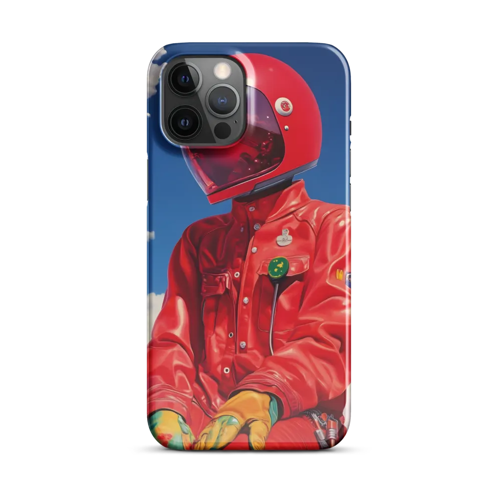 Astronaut in Crimson