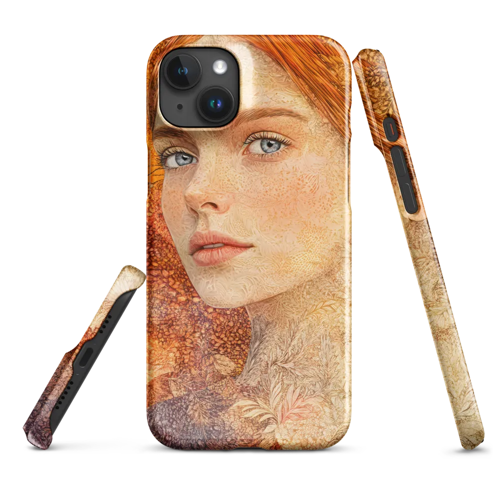 Embracing Autumn's Glow | Phone Case |  15 Plus | Snap Case | Glossy