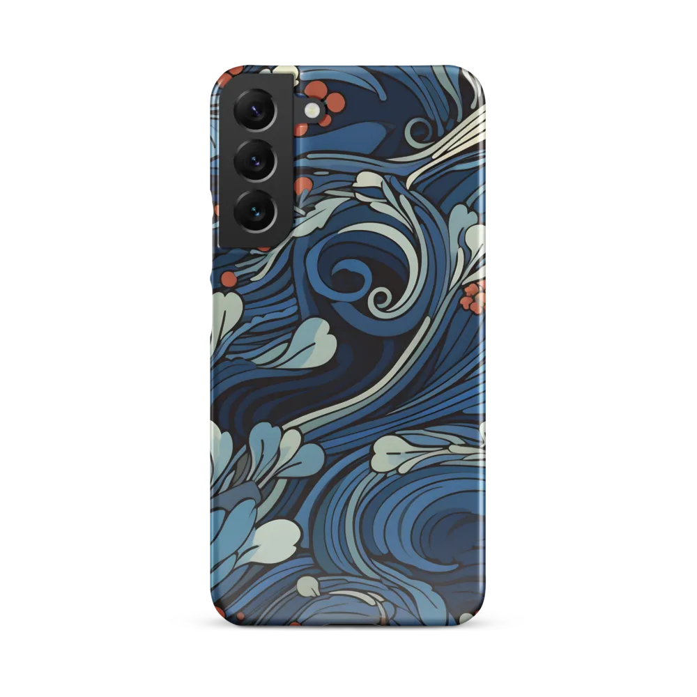 Nature's Elegance: An Oceanic Tapestry | Phone Case |  S22 Plus | Snap Case | Glossy