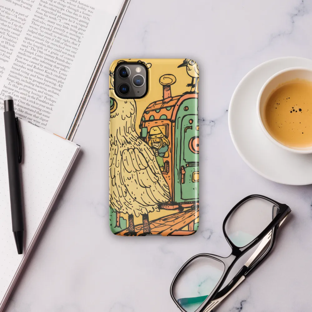 Whimsical Avian Adventure | Phone Case |  11 Pro Max | Snap Case | Glossy