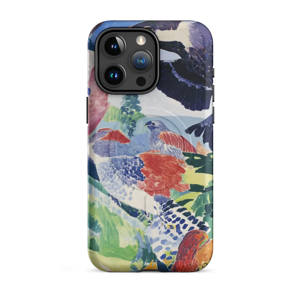 Symphony of Birds | Phone Case |  15 Pro Max | MagSafe® Tough Case | Matte