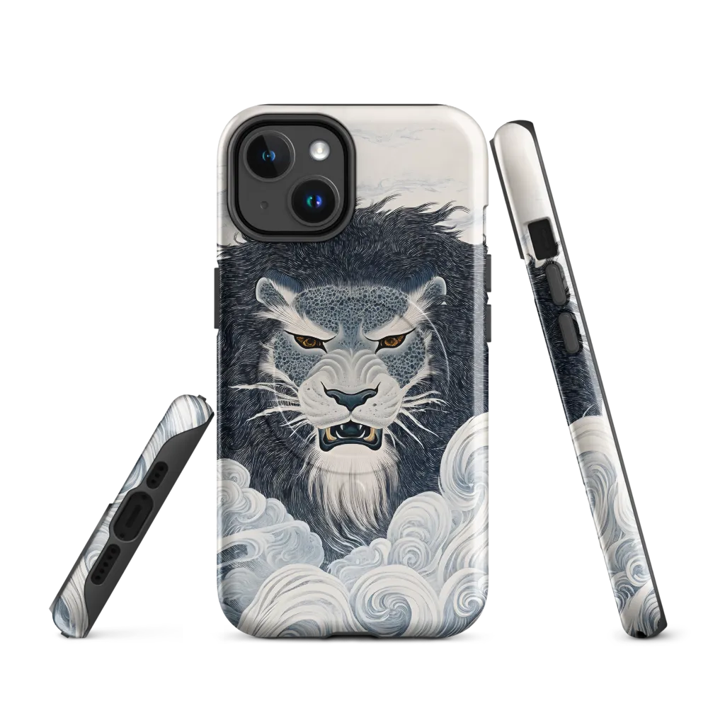 Fierce Majesty in the Storm | Phone Case |  14 | MagSafe® Tough Case | Glossy