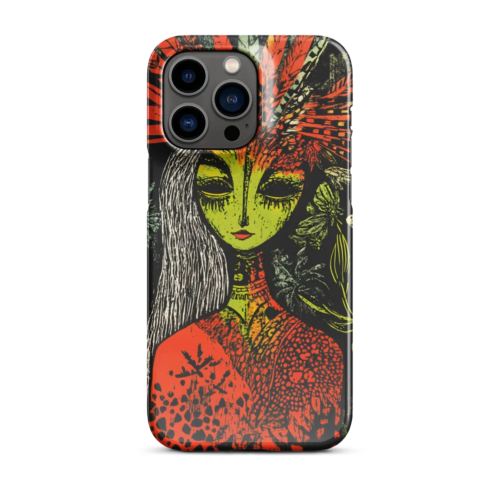 Mystical Flora: A Surreal Portrait