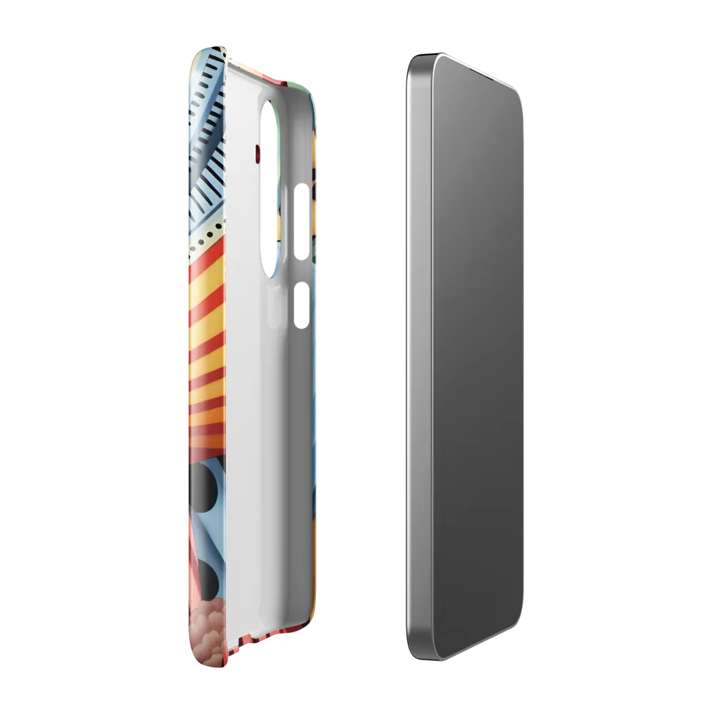 Symphony of Shapes | Phone Case |  S24 Plus | Snap Case | Glossy