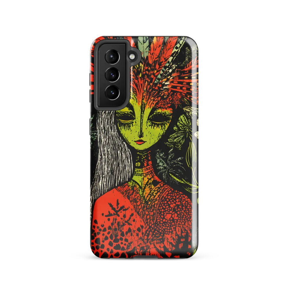 Mystical Flora: A Surreal Portrait