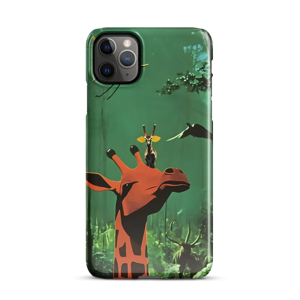 The Dreamscape of A Giraffe | Phone Case |  11 Pro Max | Snap Case | Glossy