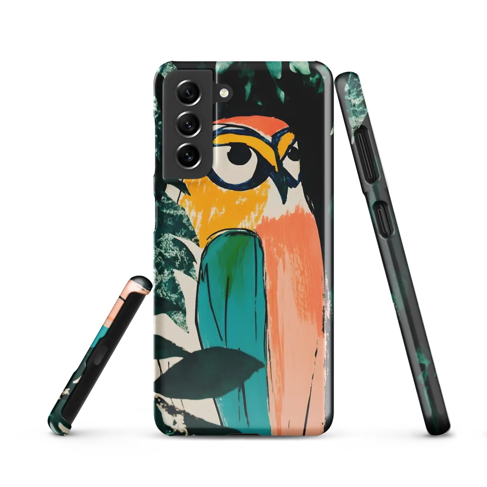 Camouflaged Majesty: The Abstract Owl