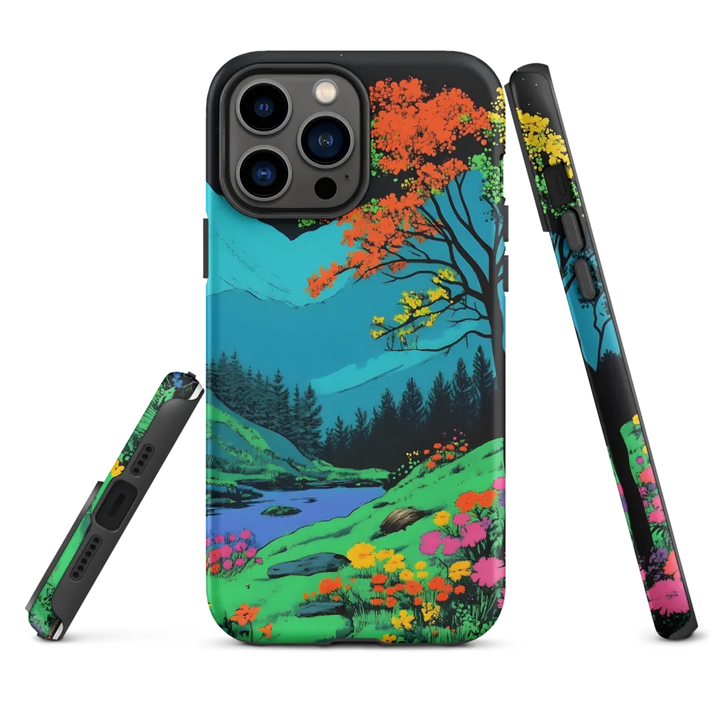 Neon Dreams: A Vibrant Landscape