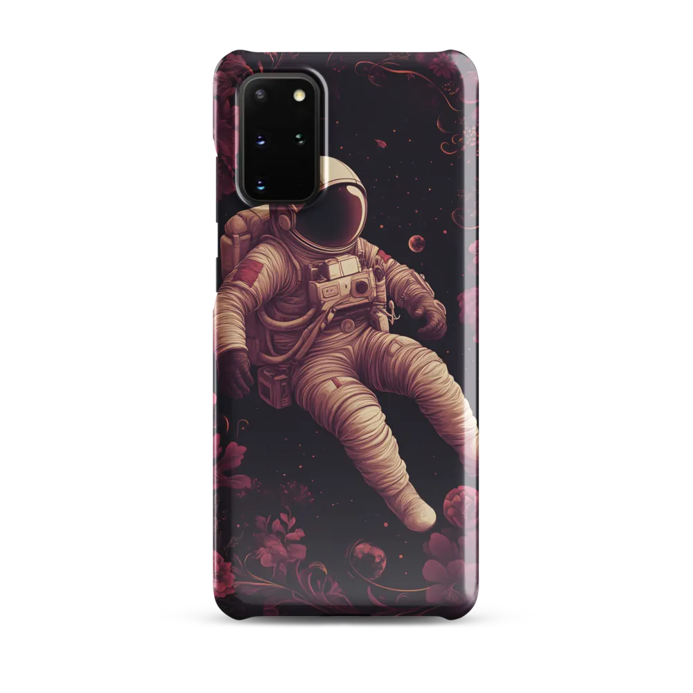 Cosmic Bloom: An Astronaut's Journey