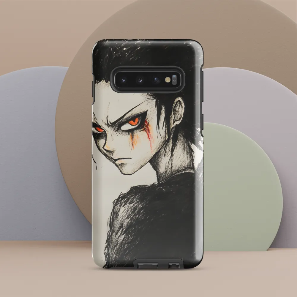 Fiery Defiance | Phone Case |  S10 | Tough Case | Glossy