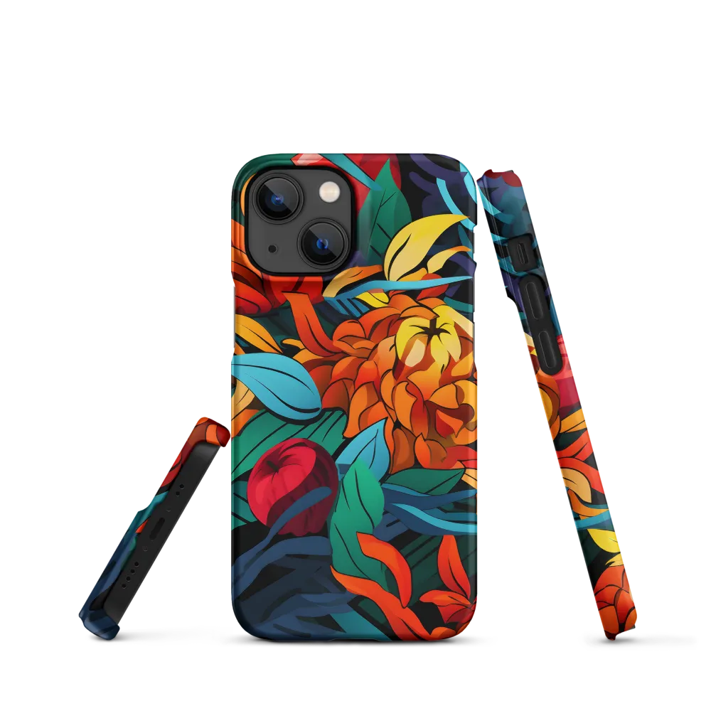 Tropical Harmony | Phone Case |  13 Mini | Snap Case | Matte