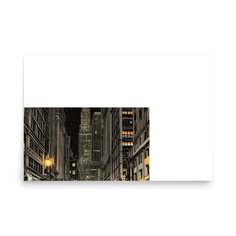 Whispers of the Night City | Poster | 24″×36″