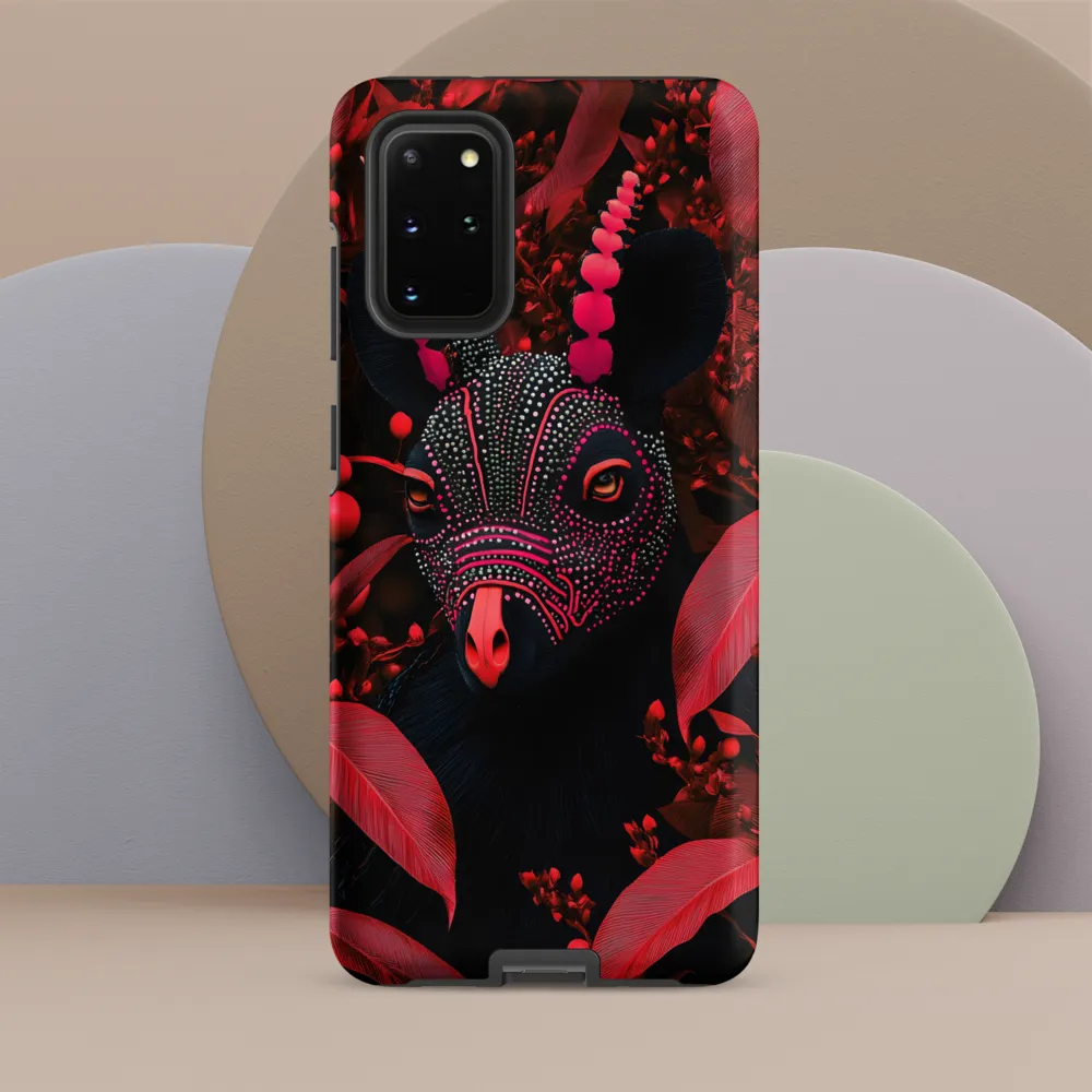 Mystique in Red | Phone Case |  S20 Plus | Tough Case | Matte