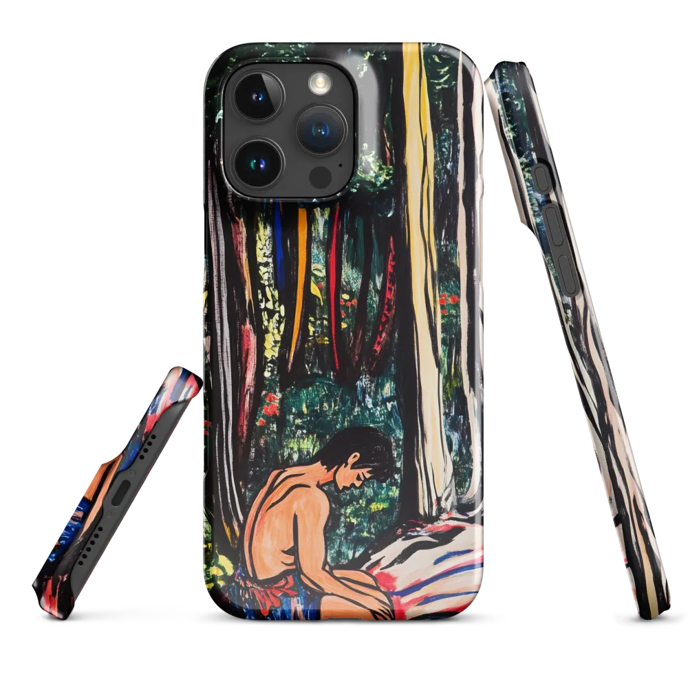 Contemplation in Nature | Phone Case |  16 Pro Max | Snap Case | Glossy