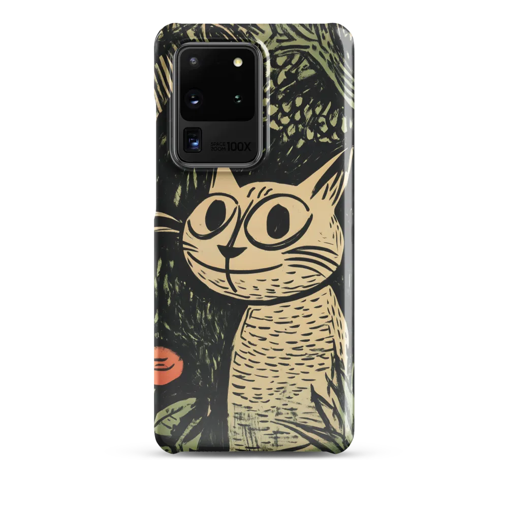 Whimsical Cat in the Forest