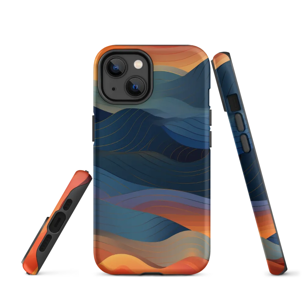 Harmonious Waves at Dusk