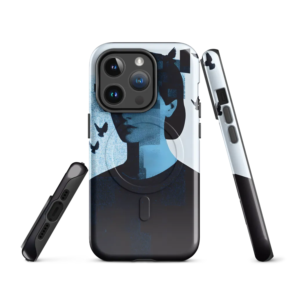 Fragmented Reflections | Phone Case |  14 Pro | MagSafe® Tough Case | Glossy