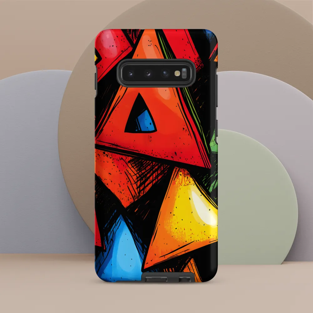 Vibrant Triangles in Abstract Harmony