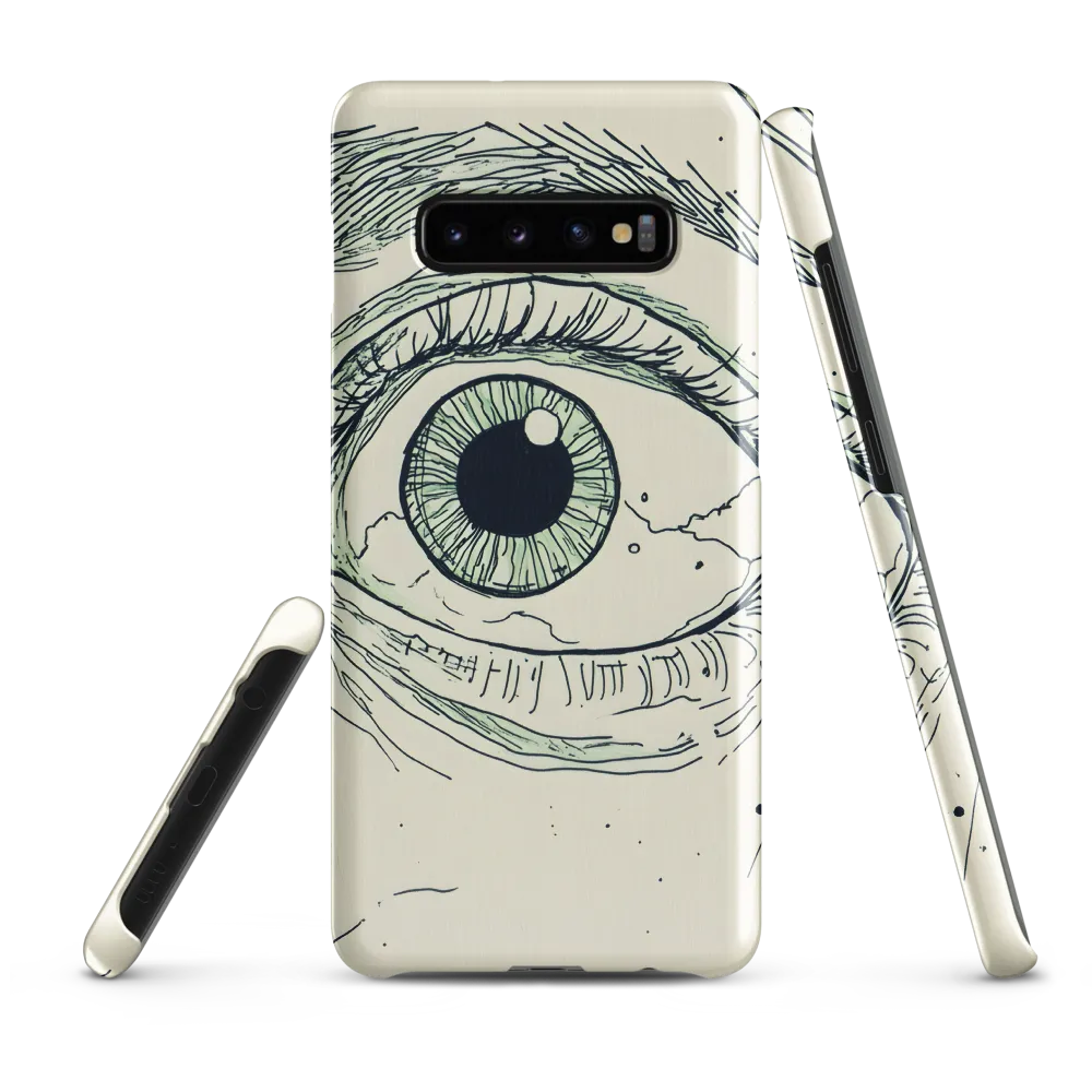 Observant Gaze | Phone Case |  S10 Plus | Snap Case | Glossy