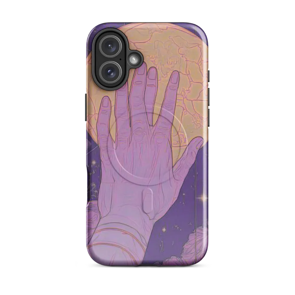 Reaching for the Moon | Phone Case |  16 Plus | MagSafe® Tough Case | Glossy