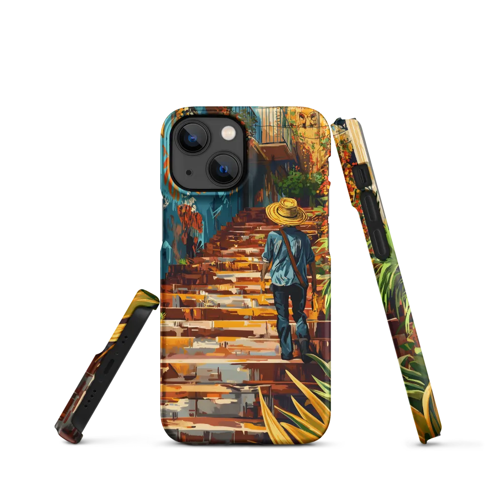 Steps to Adventure | Phone Case |  13 Mini | Snap Case | Matte