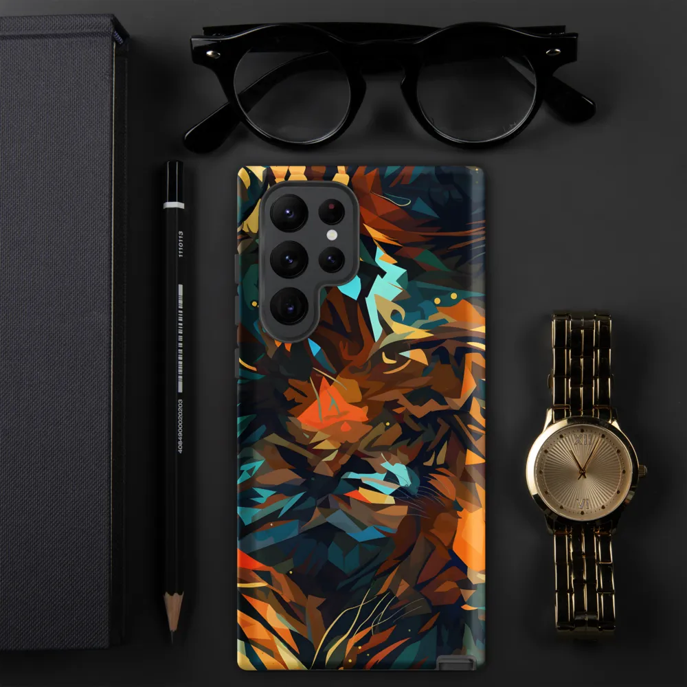 Wild Symphony: Abstract Tigers