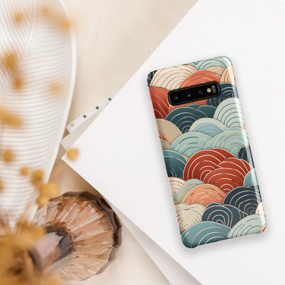 Rhythms of Waves | Phone Case |  S10 Plus | Snap Case | Glossy