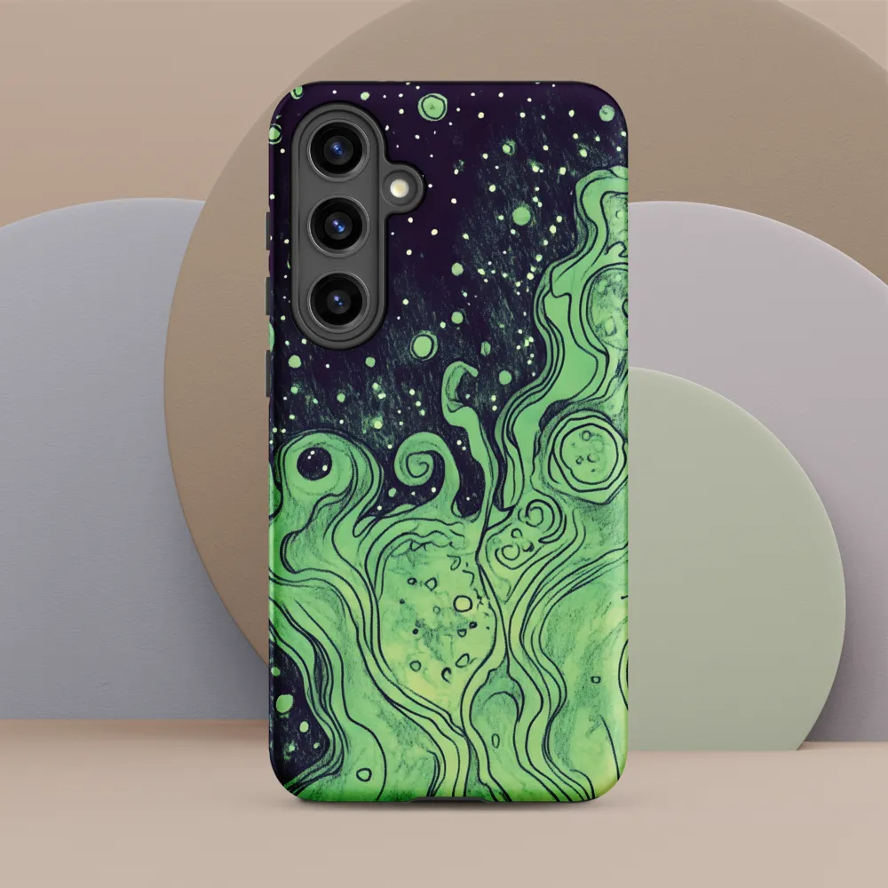Cosmic Whirl: An Abstract Journey