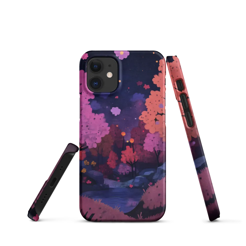 Whispers of Spring: A Serene Landscape | Phone Case |  12 Mini | Snap Case | Matte