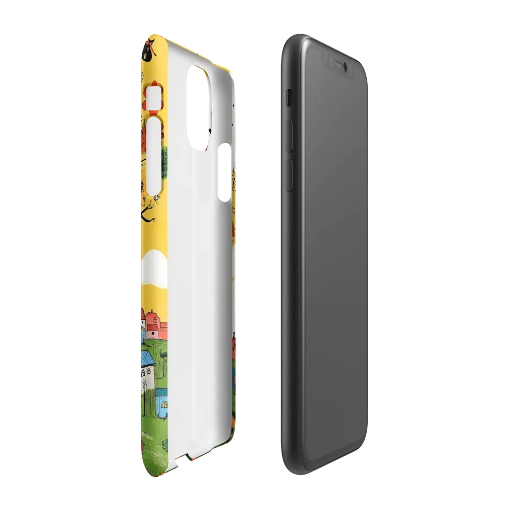 Whimsical Blooms of Life | Phone Case |  11 | Snap Case | Matte