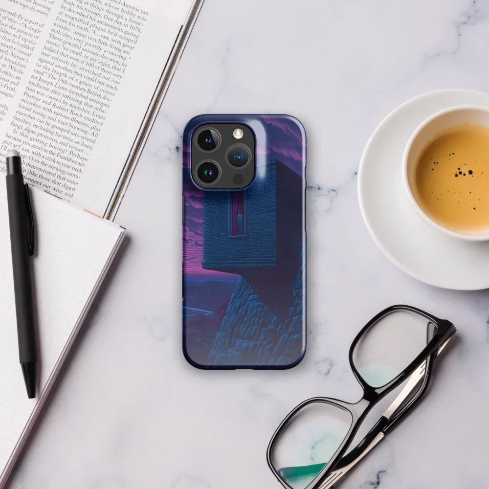Solitude by the Edge | Phone Case |  16 Pro | Snap Case | Glossy