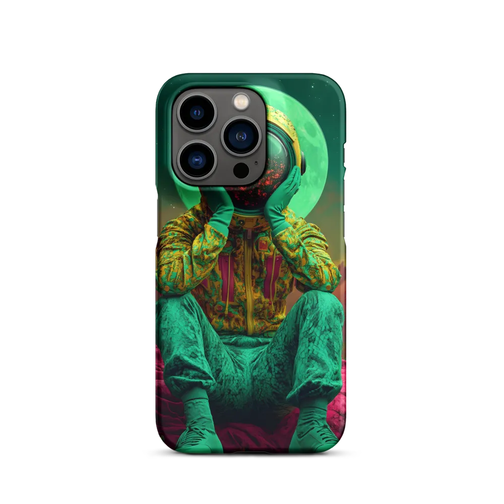 Cosmic Reflection: An Astronaut's Journey | Phone Case |  14 Pro | Snap Case | Matte