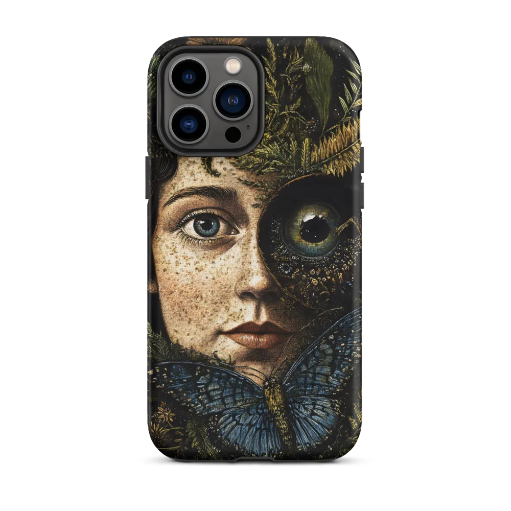 Nature's Embrace: A Surreal Portrait | Phone Case |  13 Pro Max | Tough Case | Matte