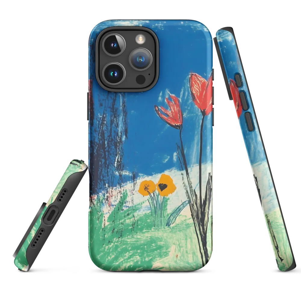Joyful Blossoms in Blue